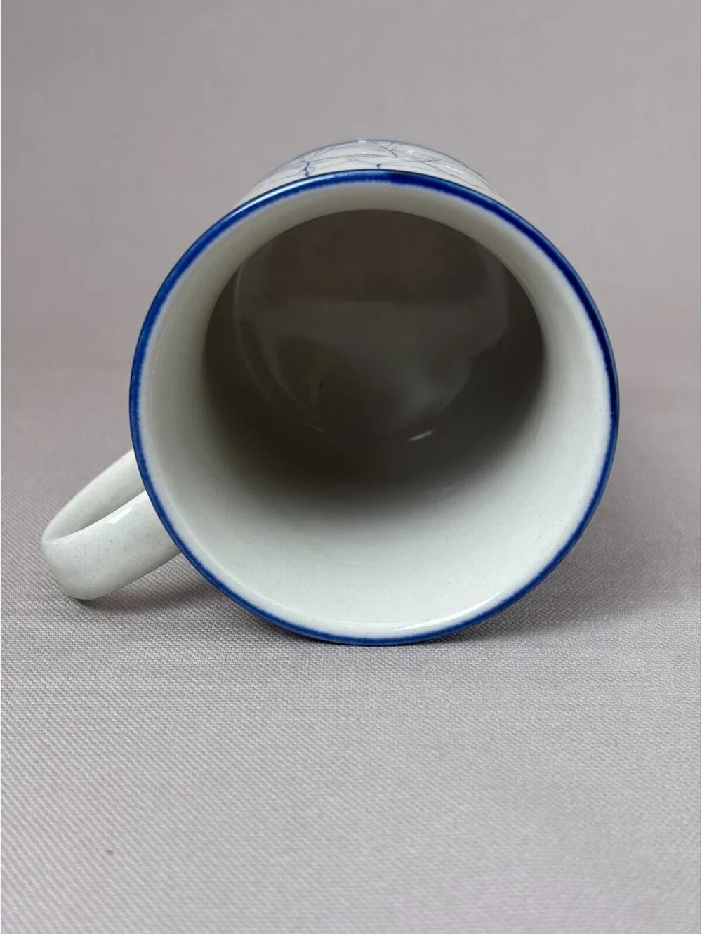 Vintage 1984 Nautical Sailboat Coffee Mug Town East Crafts Schooner Ocean Boat B
